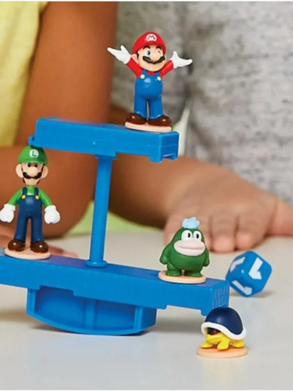 Epoch Games Super Mario Bros. Balancing Game Tabletop Skill Game w/ Collectible